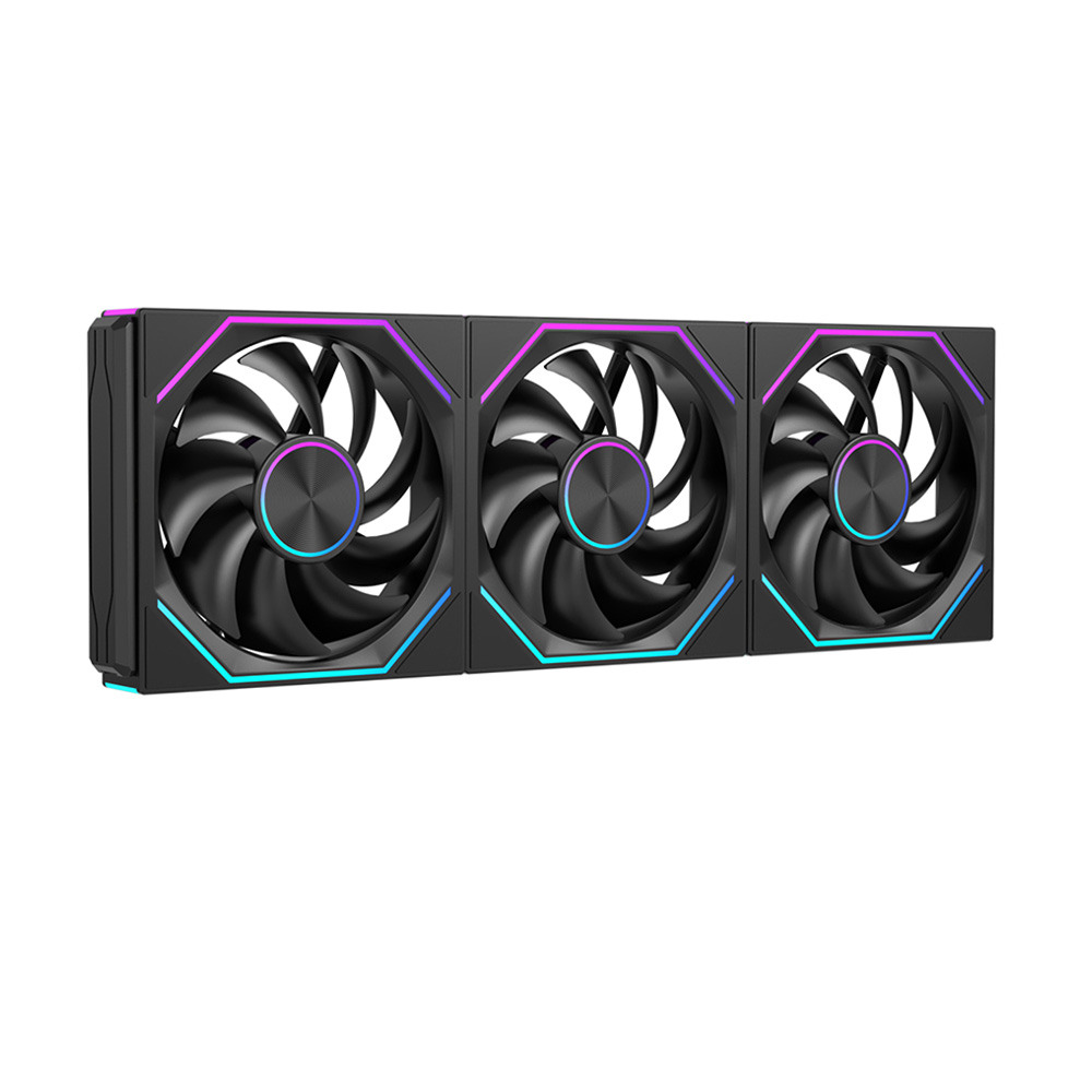 러빙쿨 JM4-120 ARGB PWM 쿨링팬 (3팩, 블랙)_이미지