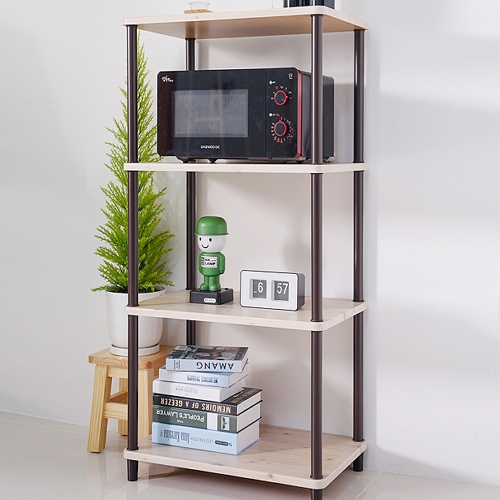 가구레시피 스마트 4단 진열장형 렌지대_이미지