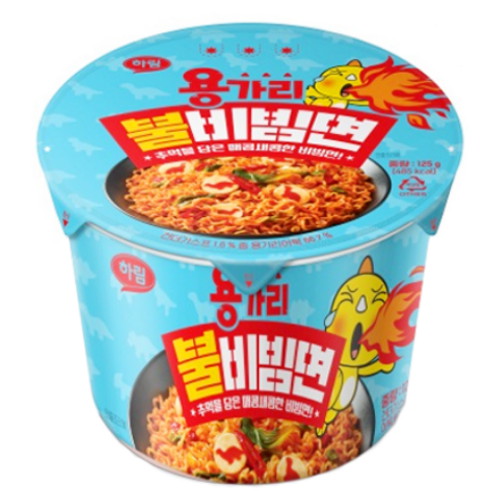 하림 용가리 불 비빔면 125g이미지입니다. 누르면 해당 게시물로 새창이동합니다.