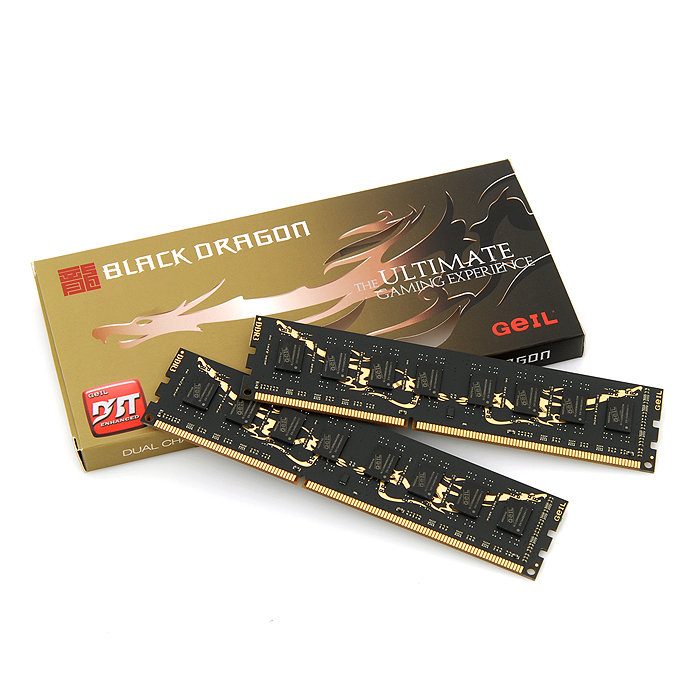 GeIL DDR3-2000 CL9 Black Dragon 패키지 (4GB(2Gx2))