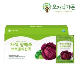  네이처가든 오가닉가든 자색 양배추 브로콜리 진액 90ml 30포 [1개]