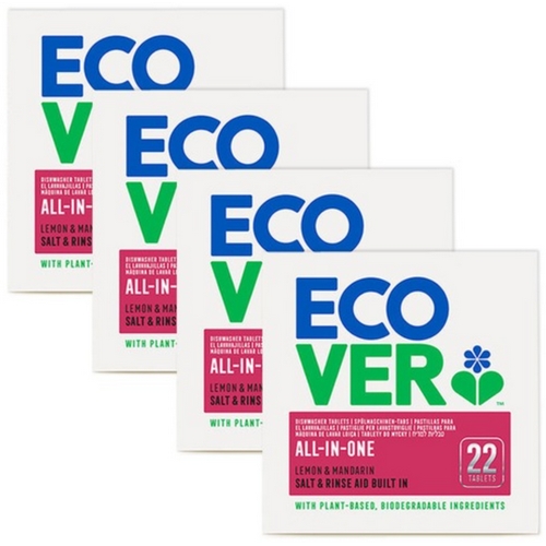 에코버 식기세척기세제 뉴올인원 440g (4개)