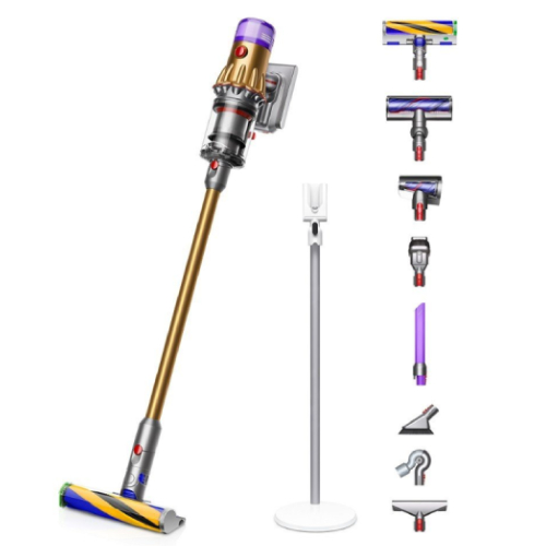 다이슨 V12 디텍트 슬림 컴플리트 (골드/골드)_이미지