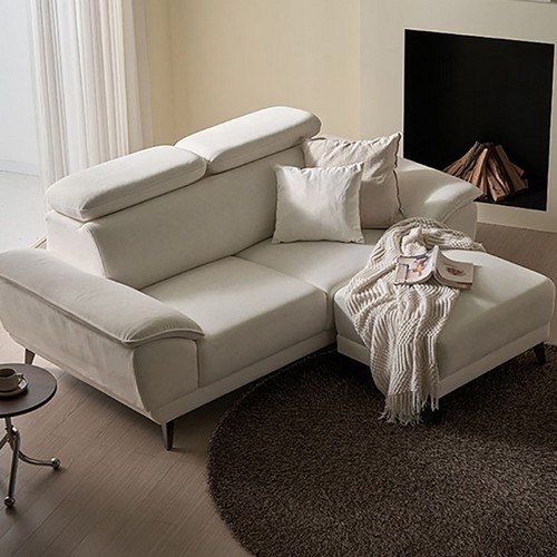 위드홈 아모프 갤럭시 기능성 패브릭 소파 3인용 (스툴별도)_이미지