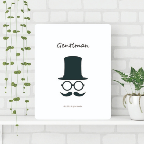 가온 젠틀맨 접이식 액자테이블 (60x48cm)