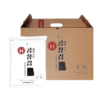 해농 세번구운 <b>곱창</b>김 선물세트 28g 10봉