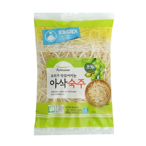 소가 아삭 숙주나물 350g (4개)_이미지