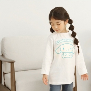 시나모롤 여아 소프트 긴팔티 2매 0D34W60424