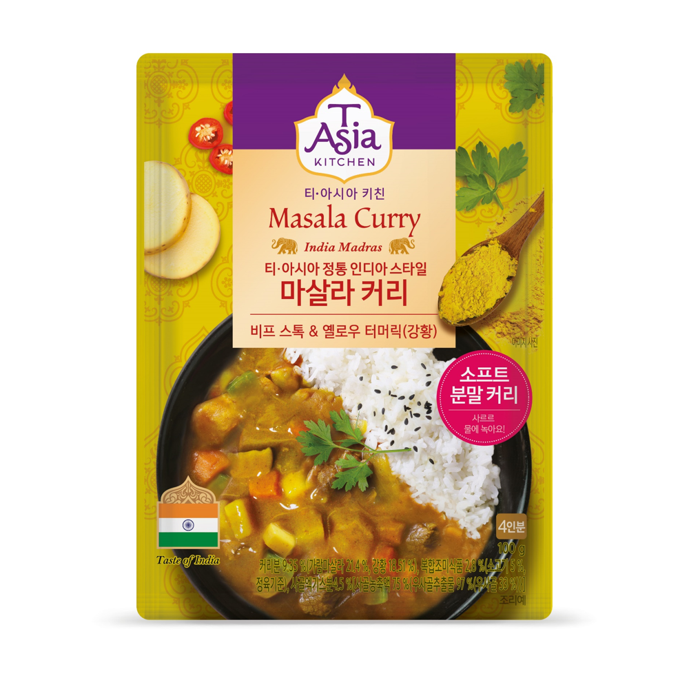 샘표식품 티아시아키친 마살라 커리 분말 100g (4개)_이미지