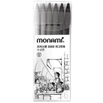 <b>모나미</b> 3000 프러스펜 피그먼트 세트
