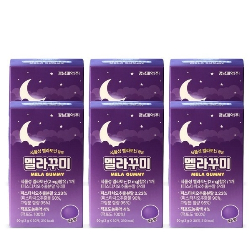 경남제약 멜라꾸미 30구미 (6개)_이미지