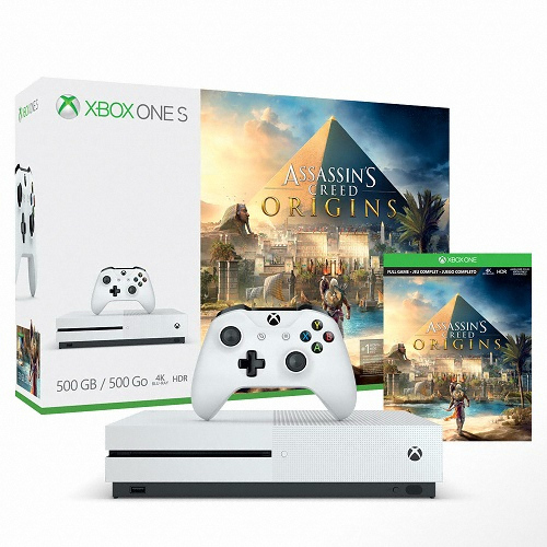 Microsoft XBOX One S 500GB 게임 번들 (어새신 크리드 오리진)
