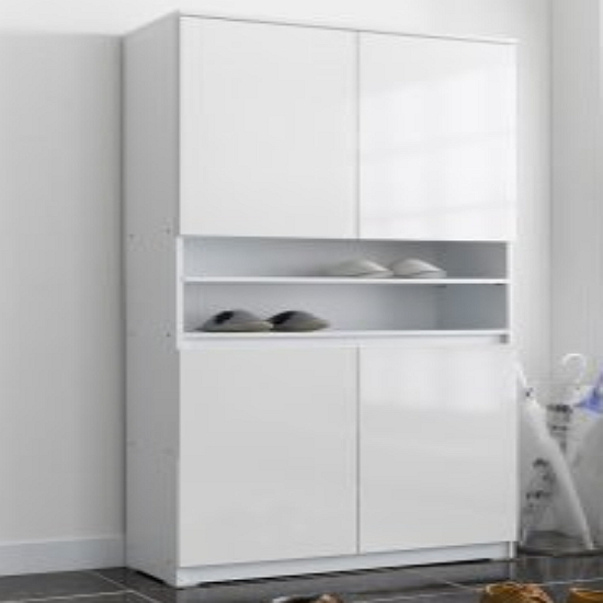 즐거운가구 그레이스 대형 신발장 (80cm)_이미지