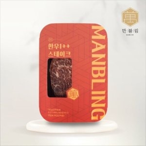 창운 만블링 한우 1++ 스테이크 150g이미지입니다. 누르면 해당 게시물로 새창이동합니다.
