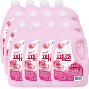 피죤 핑크로즈 3L (12개)_이미지