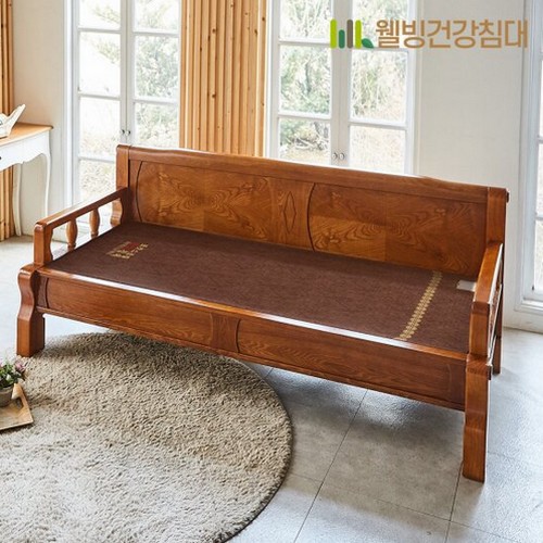웰빙코리아 웰빙건강침대 으뜸 흙소파 MS (포켓스프링황토볼)