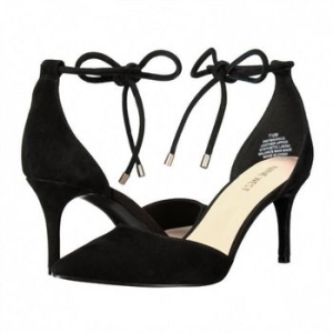 나인웨스트 여성 마무드 펌프스 힐 인 블랙 스웨이드 1308188