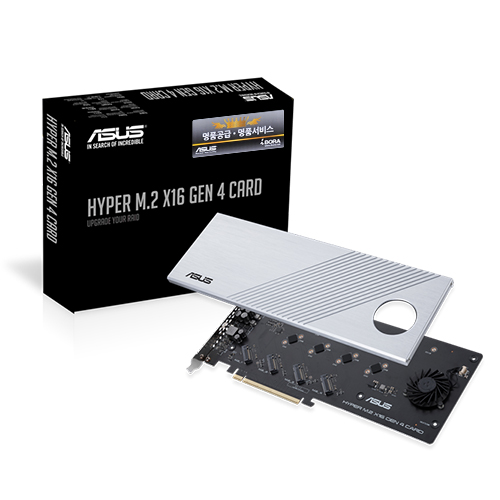 ASUS HYPER M.2 x16 Gen 4 CARD 아이보라_이미지