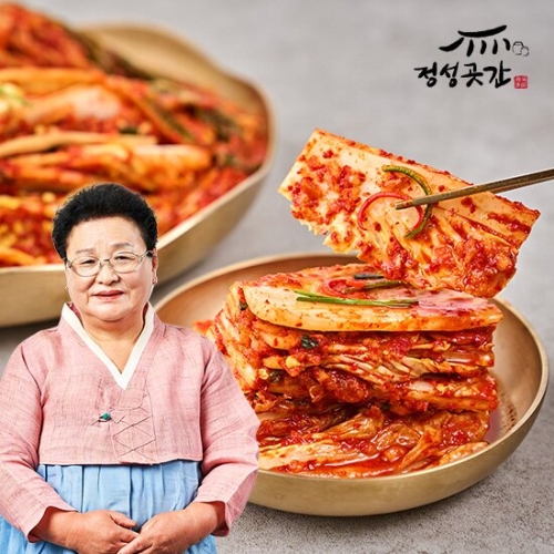 강순의명가 정성곳간 강순의 명인의 포기김치 10kg (1개)