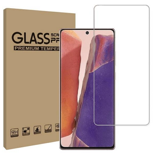 수나르 갤럭시노트20 클리어 9H 강화유리 액정보호필름 (액정 1매)_이미지