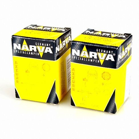 NARVA AZZURO 골드 올시즌 라이트전구 (2개1세트)_이미지