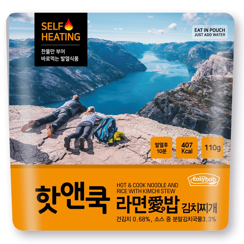 참미푸드 핫앤쿡 라면애밥 김치찌개 110g (1개)