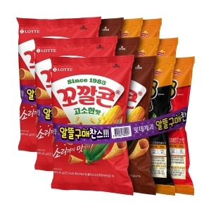 꼬깔콘 2종 6팩+치토스 2종 6팩 총 40g 12팩