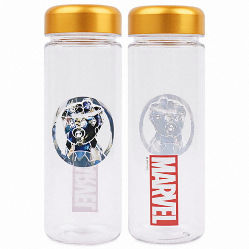 릴팡 마블 메탈 트라이탄 물병 500ml (타노스)