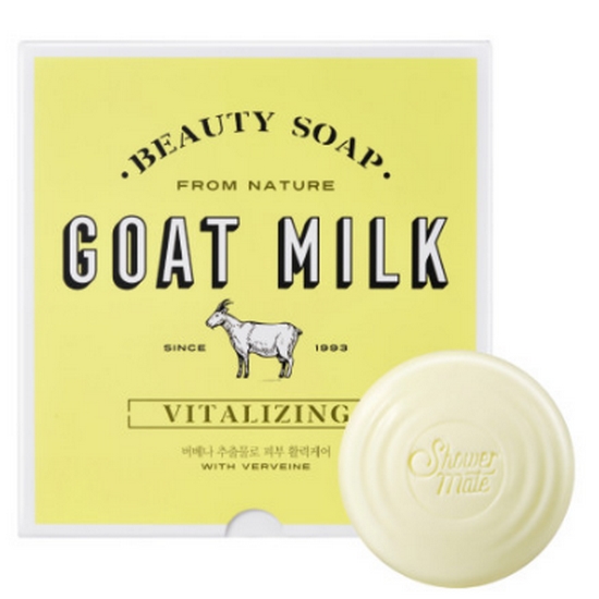 애경 샤워메이트 산양유 비누 버베나 90g 12입 (12개)