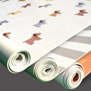  원빈산업 강아지 pvc 롤매트 1.4m x 1m