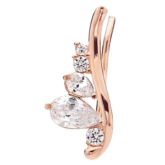 도로시 14K 오픈 엔젤윙 이어커프