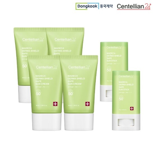 동국제약 센텔리안24 마데카 더마 쉴드 세이프 선크림&선스틱 실속패키지