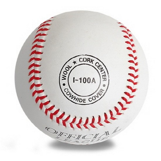 ILB I-100A 프로-대학용 야구공 (1개입)