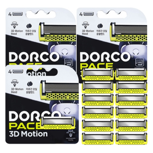 도루코 페이스 3D모션 면도날 (12개)_이미지
