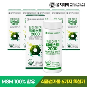 을지대학교 관절 더하기 엠에스엠 2000 120정 (6개)_이미지