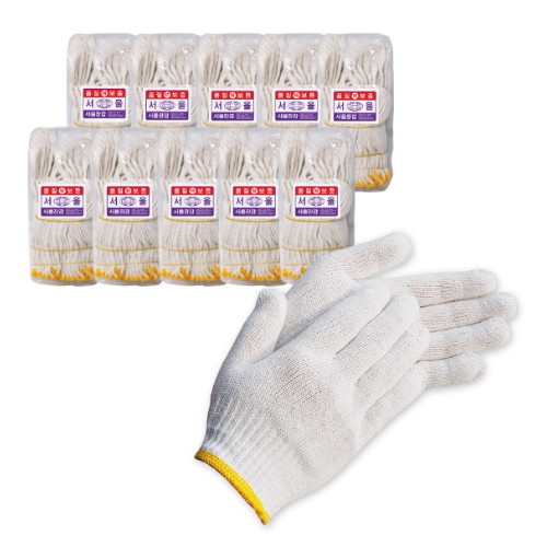 서울장갑 면장갑 35g (100켤레)