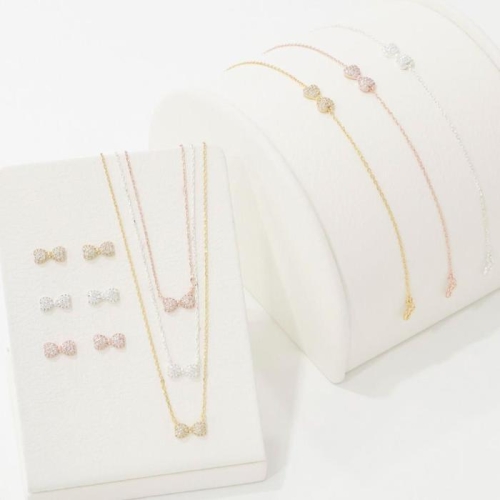 셀러허브 브이와이 여자 실버 로즈 쥬얼리 세트_A31093_이미지