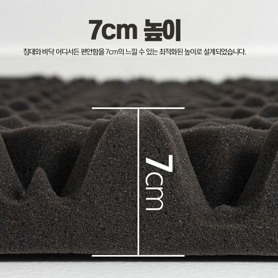 바나나코퍼레이션 까밀라 무중력 마약 매트리스 S (7cm)_이미지