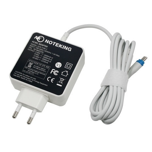 노트옵션 NOTEKING PD 65W USB타입C 일체형 충전기 PD-NK6520C_이미지