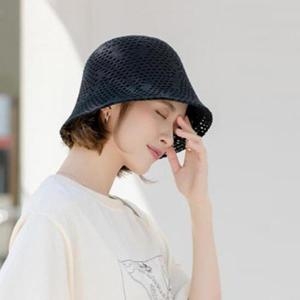D더블유 여성 여름 뜨개 버킷햇 벙거지모자 바캉스모자 S8587055