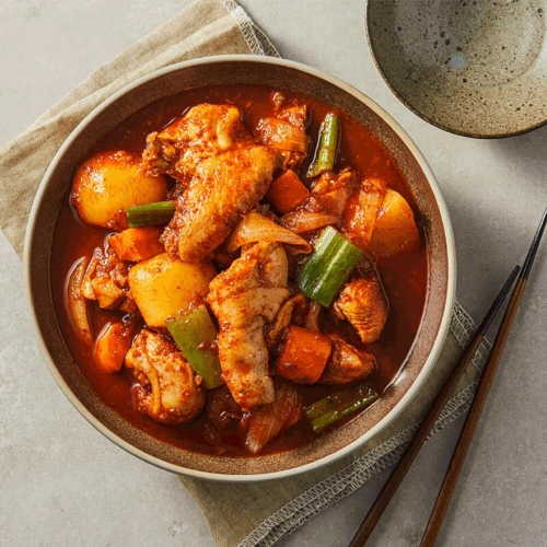 현대그린푸드 그리팅 모두의 맛집 순살 닭볶음탕 515g (3개)