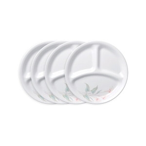 코렐 Corelle 백합 삼절접시 소 4p_이미지