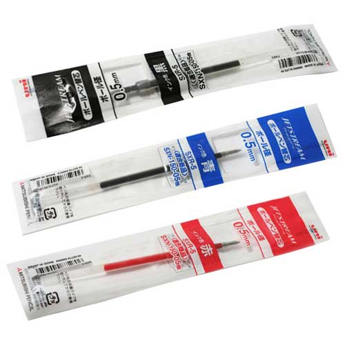 미쓰비시 <b>제트스트림</b> SXR-80-05 멀티펜 리필심 0.5mm