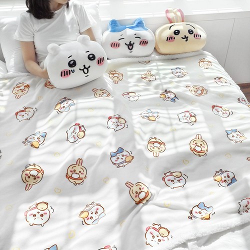하라텍스 먼작귀 치이카와 패턴담요