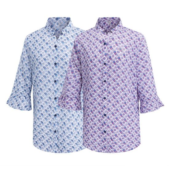 BTR 쿨터치 5부 셔츠 베카 BUH5823W