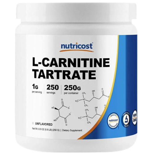 뉴트리코스트 L-카르니틴 타르트레이트 250g (해외) (1개)_이미지