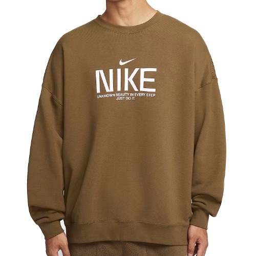 나이키 클럽 오버사이즈 프렌치 테리 크루넥 스?셔츠 IM9355-235 (공식판매처)