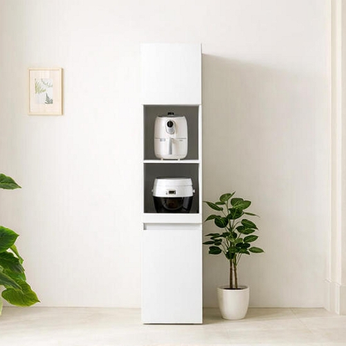 바이탈버브  루시 광파 LPM 키큰 렌지대 틈새 수납장 400