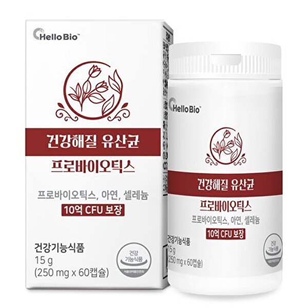 건강해 질 유산균 프로바이오틱스 60캡슐