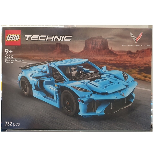 레고 Chevrolet Corvette Stingray Blue (42217) (일반구매)_이미지
